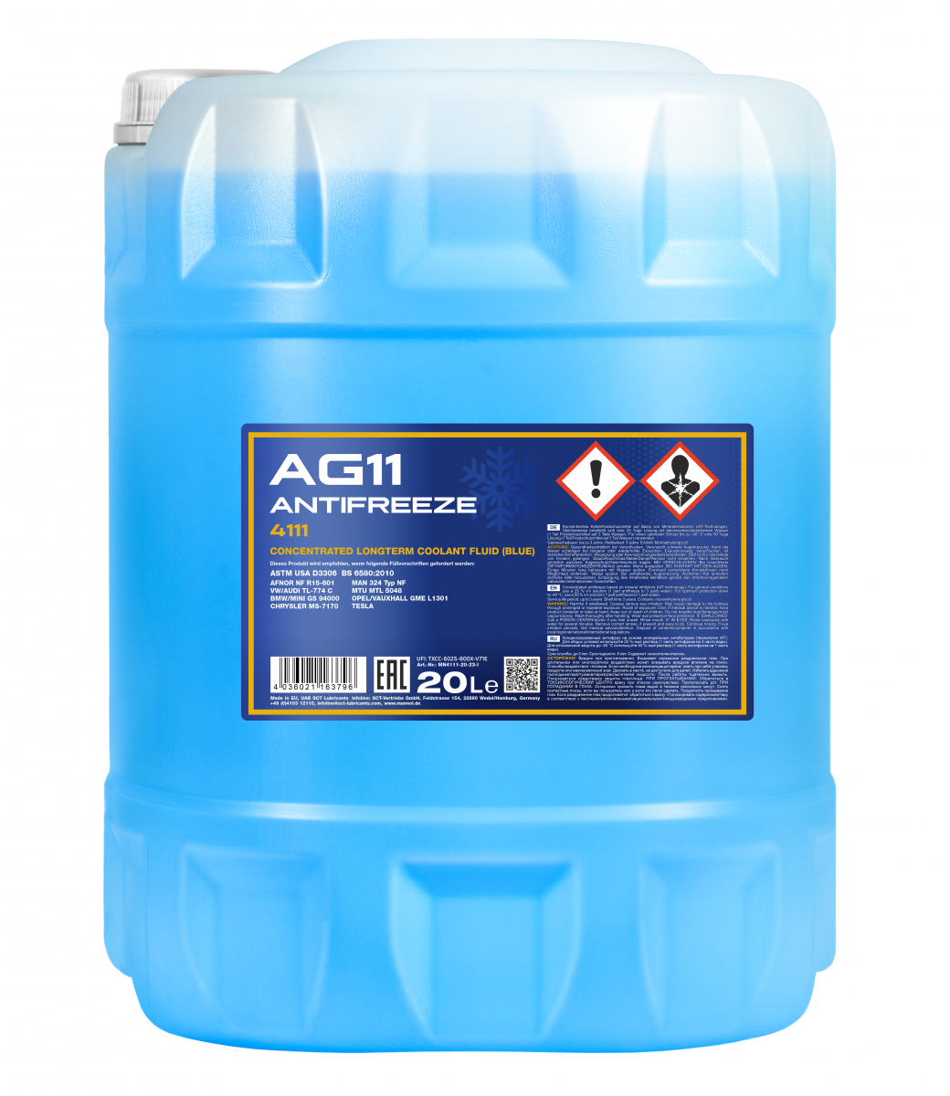 MANNOL Antifreeze AG11 Longterm 4111