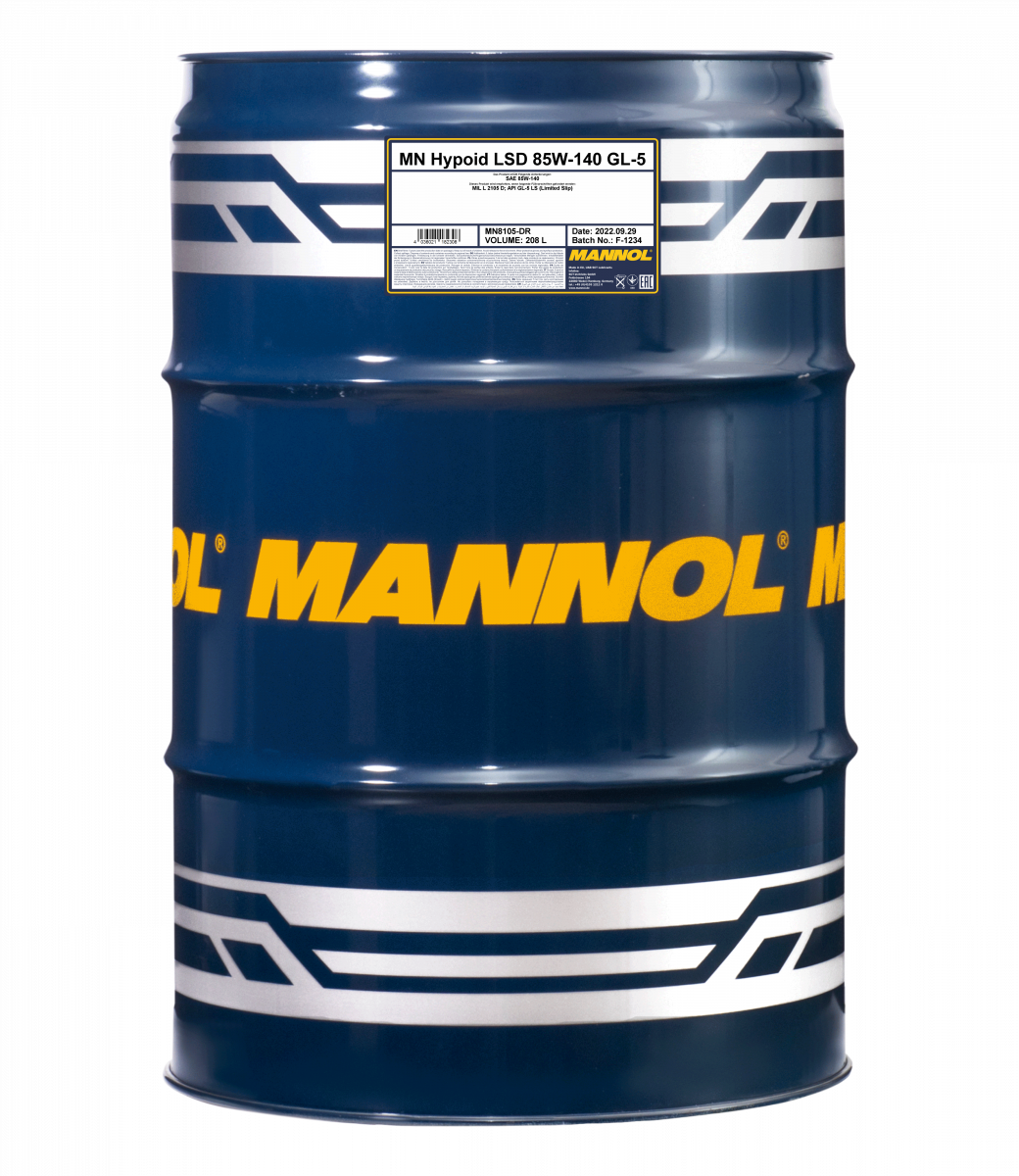 MANNOL Hypoid LSD 85W-140 GL-5 8105