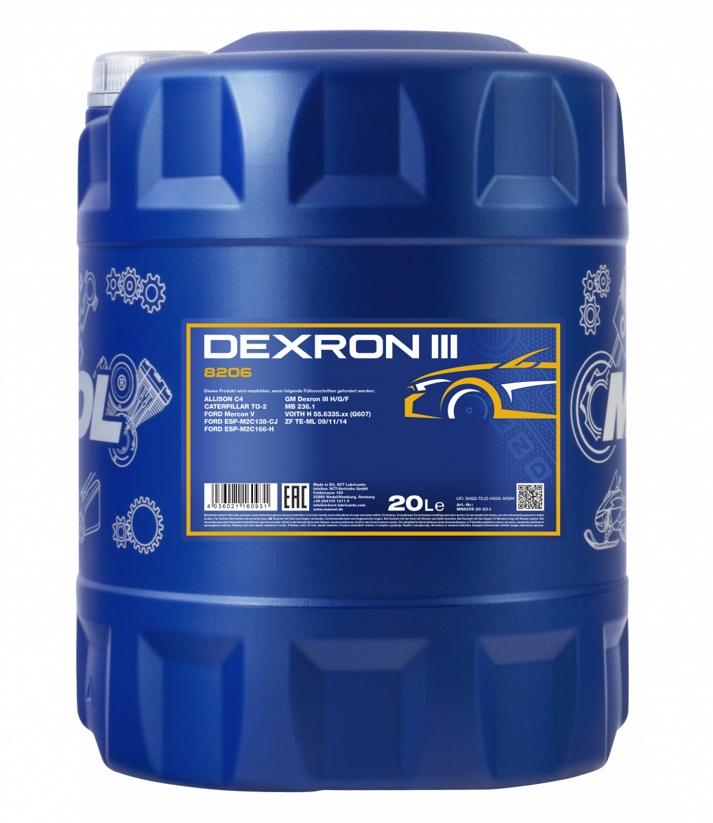 MANNOL Automatic Plus ATF Dexron III 8206